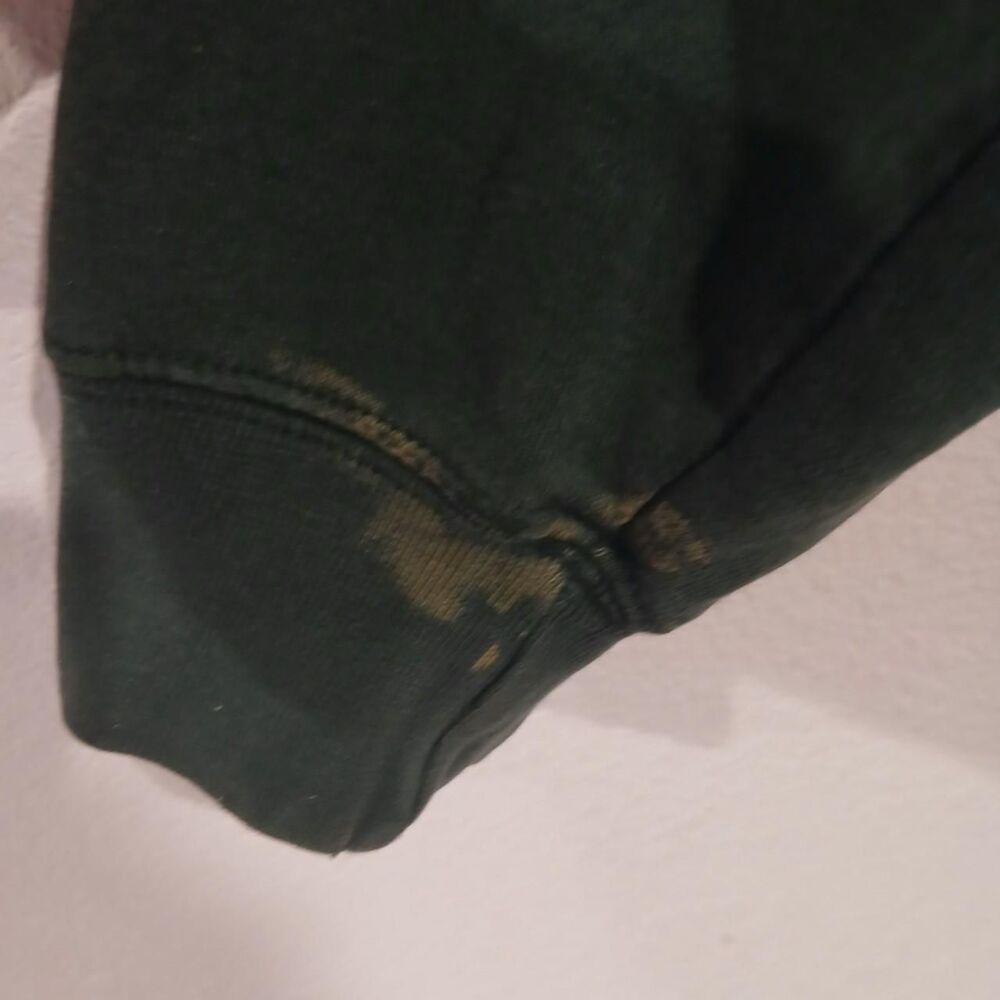 Vintage Jansport Missouri Southern Women's Green and Yellow Hoodie Size Large - Picture 6 of 6